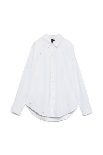 Vero Moda VMFANNI RHINESTONE LS SHIRT WVN NOO:
