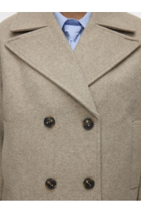 Vero Moda VMVINCELINE SHORT JACKET NOOS silver mink/melange