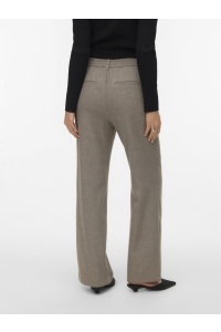 Vero Moda VMMAYA BESTIE MW STRAIGHT PANT NOOS moon rock/melange