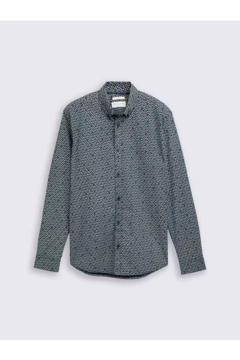 Tom Tailor Group Fitted Printed Shirt