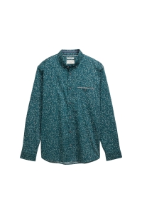 Tom Tailor Group Colorful printed shirt green design