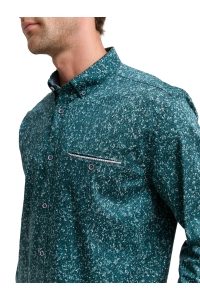 Tom Tailor Group Colorful printed shirt green design