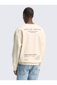 Tom Tailor Group Printed Sweatshirt wool white