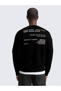 Tom Tailor Group Printed Sweatshirt black