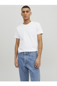 JJEBASIC O-NECK TEE S/S NOOS optical white