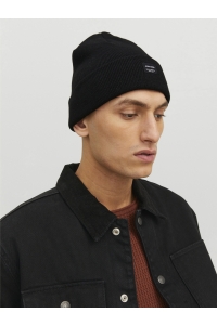 JACK&JONES ORIGINALS JACDNA BEANIE NOOS black