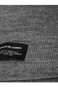 JACK&JONES ORIGINALS JACDNA BEANIE NOOS grey melange