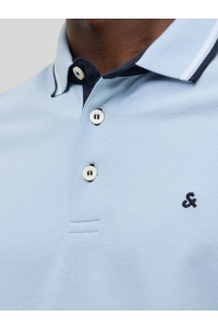 JJEPAULOS POLO SS NOOS chamray blue/play