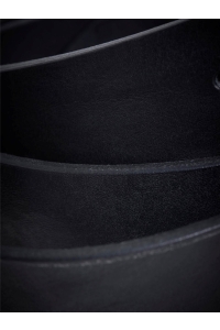 JACK&JONES ORIGINALS JACVICTOR LEATHER BELT NOOS black