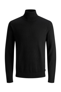 JJEEMIL KNIT ROLL NECK NOOS black
