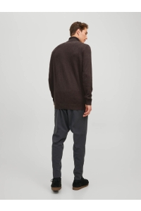 JJEEMIL KNIT ROLL NECK NOOS mulch/twist