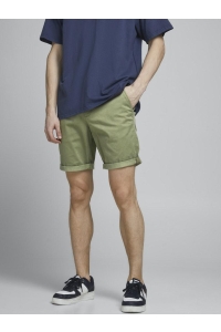 JACK&JONES INTELLIGENCE JJIBOWIE JJSHORTS SOLID SA STS deep lichen green