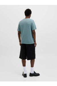 JACK%JONES PREMIUM JPRBLAFRANCO SS TEE CREW NECK LN stormy sea