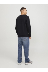 JJESTAR BASIC SWEAT CREW NECK NOOS black