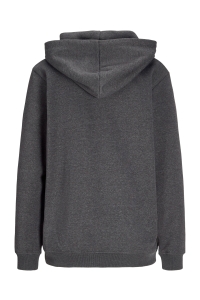 JACK&JONES ORIGINALS JXABBIE RLX LS EVERY HOOD SWT NOOS dark grey melange/white jjxx log