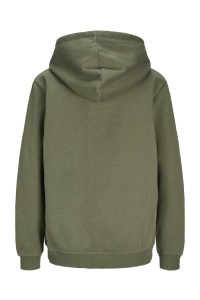 JACK&JONES ORIGINALS JXABBIE RLX LS EVERY HOOD SWT NOOS grape leaf/rosin jjxx logo