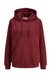 JACK&JONES ORIGINALS JXABBIE RLX LS EVERY HOOD SWT NOOS cabernet/port royale