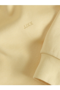 JACK&JONES ORIGINALS JXABBIE RLX LS EVERY CREW SWT NOOS sunlight/hemp jjxx logo