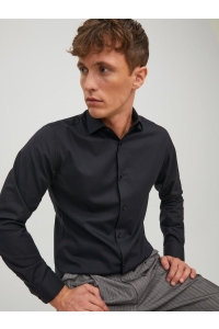 JPRBLAPARKER SHIRT L/S NOOS black/slim fit