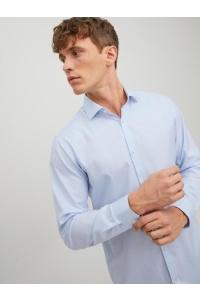 JPRBLAPARKER SHIRT L/S NOOS cashmere blue/slim fit