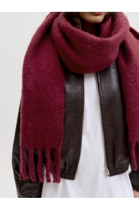 JACK&JONES ORIGINALS JXLESLIE SCARF ACC SN cabernet