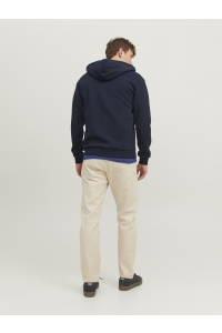 JJEBRADLEY SWEAT ZIP HOOD NOOS navy blazer