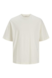 JACK&JONES ORIGINALS JORMILOS TEE SS CREW NECK SN buttercream