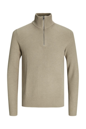  JJEPERFECT KNIT HALF ZIP SN