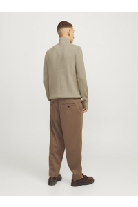 JJEPERFECT KNIT HALF ZIP SN crockery