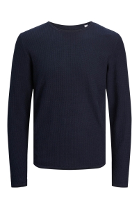 JJECOOPER KNIT CREW NECK NOOS mood indigo