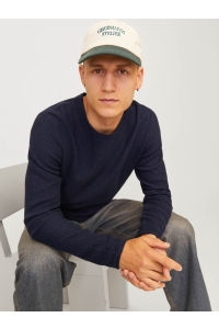 JJECOOPER KNIT CREW NECK NOOS mood indigo