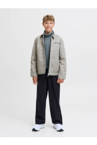 jack en jones boys JJEBASIC KNIT ROLL NECK JNR stormy weather