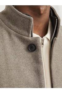 JJEHARRISON WOOL BLEND JACKET SN greige