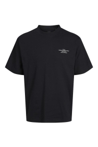 JACK%JONES PREMIUM JPRCCCHAD BRANDING SS CREW NECK TEE: black