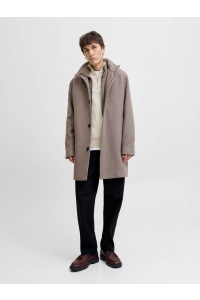 JACK%JONES PREMIUM JPRBLAMILANO STITCH KNIT HALF ZIP S: cloud dancer/melange