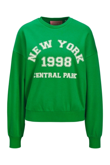 JACK&JONES ORIGINALS JXMERLE RLX SHORT LS CREW SWT LN