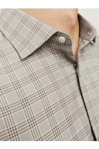 JACK%JONES PREMIUM JPRBLAPARKER CHECK L/S SHIRT SN greige/slim fit