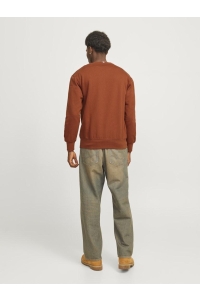 JACK&JONES ORIGINALS JORFREDERIKSBERG SWEAT CREW NECK brandy brown