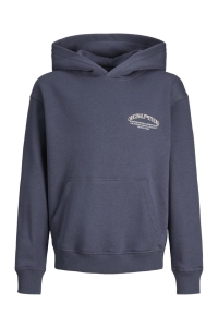 jack en jones boys JORFREDERIKSBERG MARGATE SWEAT HO B: nightshadow blue/loose