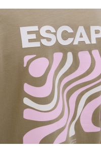 JACK&JONES ORIGINALS JJEAMES TEE SS CREW NECK coriander