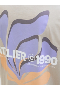 JACK&JONES ORIGINALS JJEAMES TEE SS CREW NECK moonbeam