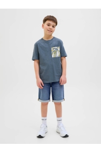 jack en jones boys JJIRICK JJICON SHORTS GE 132 I.K SN: blue denim