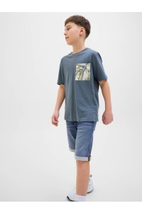 jack en jones boys JJIRICK JJICON SHORTS GE 132 I.K SN: blue denim
