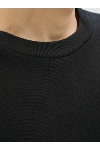 JACK&JONES ORIGINALS JJLOUI OSMOS TEE CREW NECK black