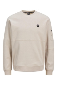 JACK&JONES ORIGINALS JCOJOE SWEAT CREW NECK SMU moonbeam