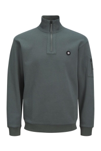 JACK&JONES ORIGINALS JCODONALD HALF ZIP SWEAT SMU urban chic