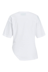 JACK&JONES ORIGINALS JXANNABELL SS ASYM TEE JRS bright white