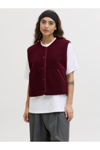JACK&JONES ORIGINALS JXVERA TEDDY VEST OTW SN