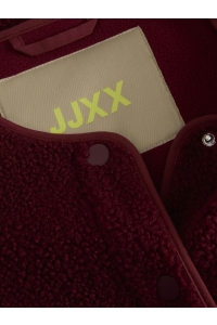 JACK&JONES ORIGINALS JXVERA TEDDY VEST OTW SN cabernet