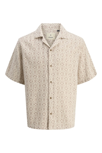 JACK%JONES PREMIUM JPRBLUVINCENT PRINT RESORT S/S SHIR: